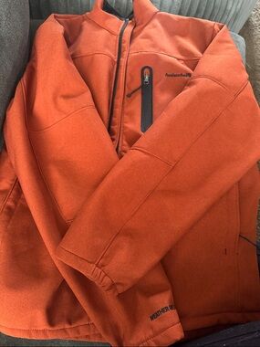 Avalanche Orange Lightweight Softshell Jacket